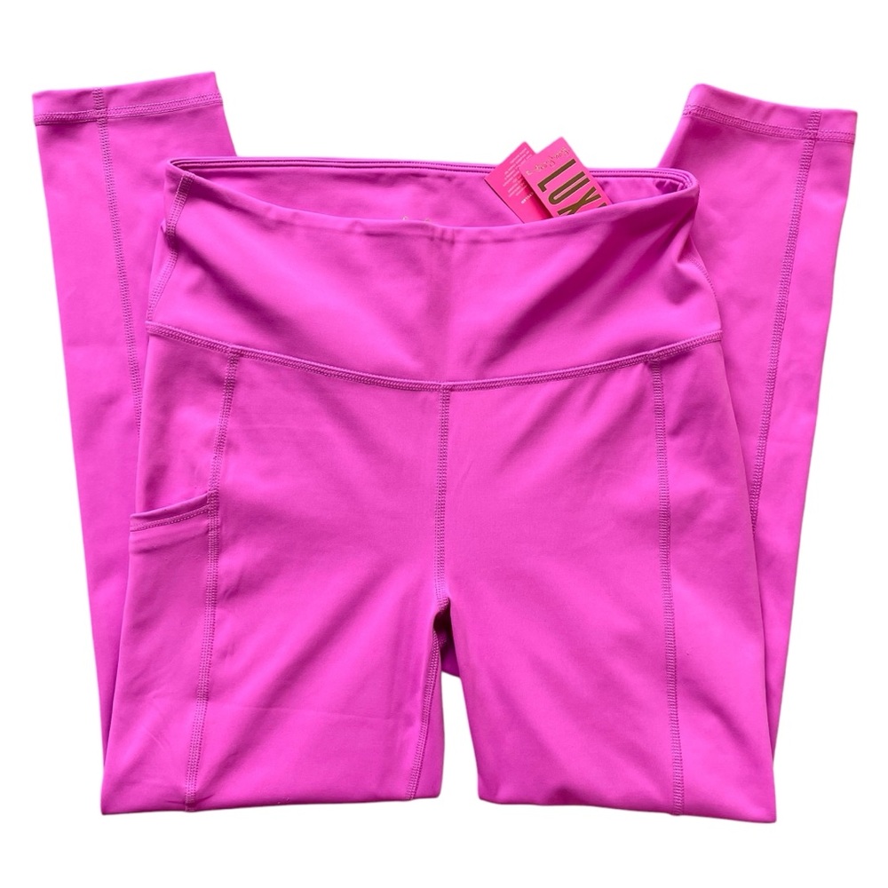 *NWT* UPF 50+ Luxletic 24" Weekender High Rise Legging Wild Fuscia - Picture 15 of 16
